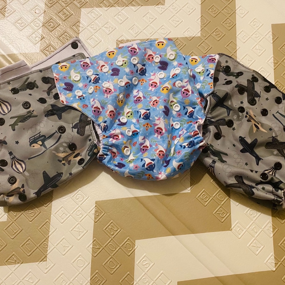 Pocket diapers